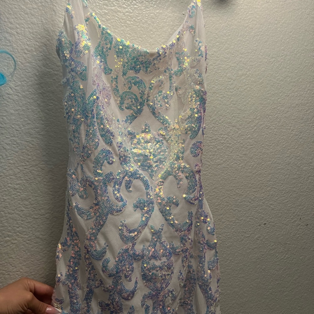 Sequin Embellished Dress